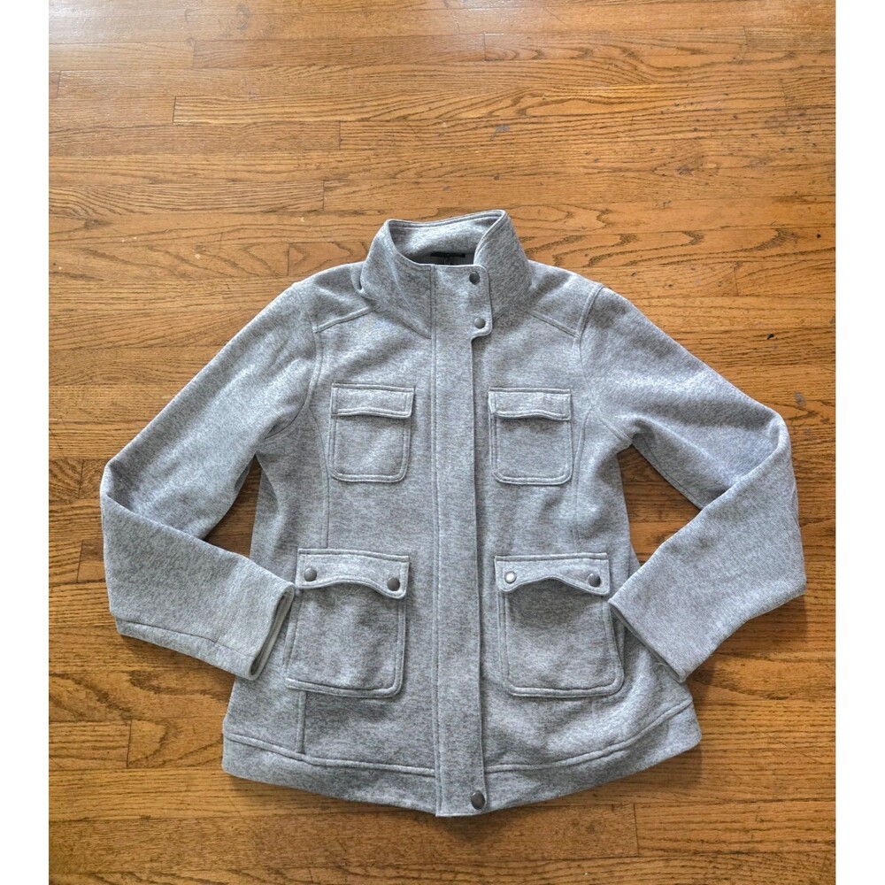 Patagonia Better Jacket Women’s Tailored Grey Fleece Pockets Full Zip Size XL